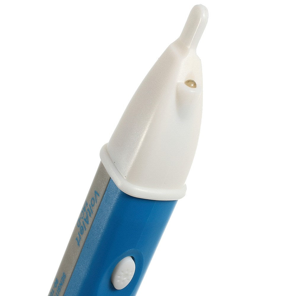 IAC-D AC Electric Voltage Tester Volt Alert Pen w/ LED Light 90-1000V - Gray / Blue