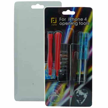 Uniqkart for iPhone 4G Repair Kits Opening Tool Set - 7 Pieces (Clamshell Package)