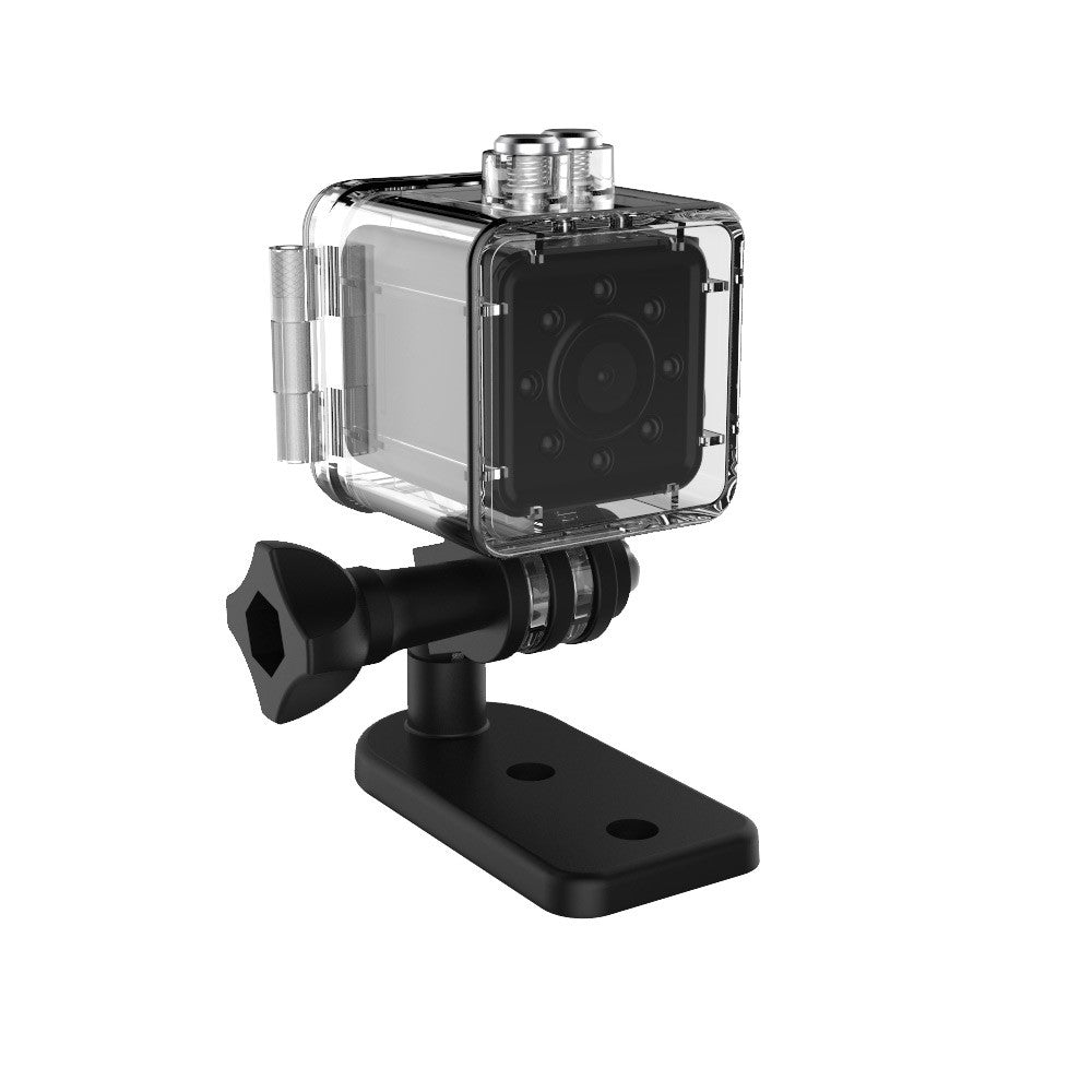 SQ13 Waterproof Mini Sports DV 1080P HD Action Camera Night Vision Camcorder Support TF Card - Silver