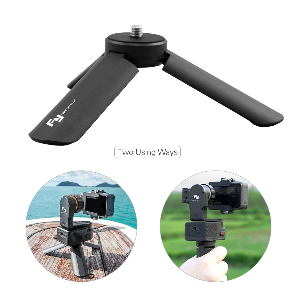Uniqkart for FeiyuTech WG2 G5 SPG Series Vimble SUMMON WG WGS G4S G4 Pro Gimbal Portable Foldable Time-Lapse Photography Bracket Mini Gimbal Tripod