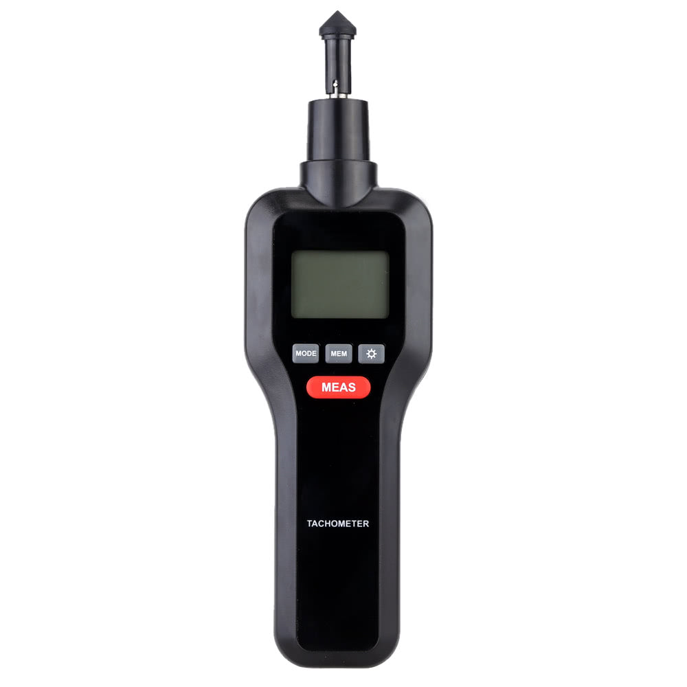 2 in 1 Non-contact & Contact Tach RPM Tester Digital Laser Tachometer