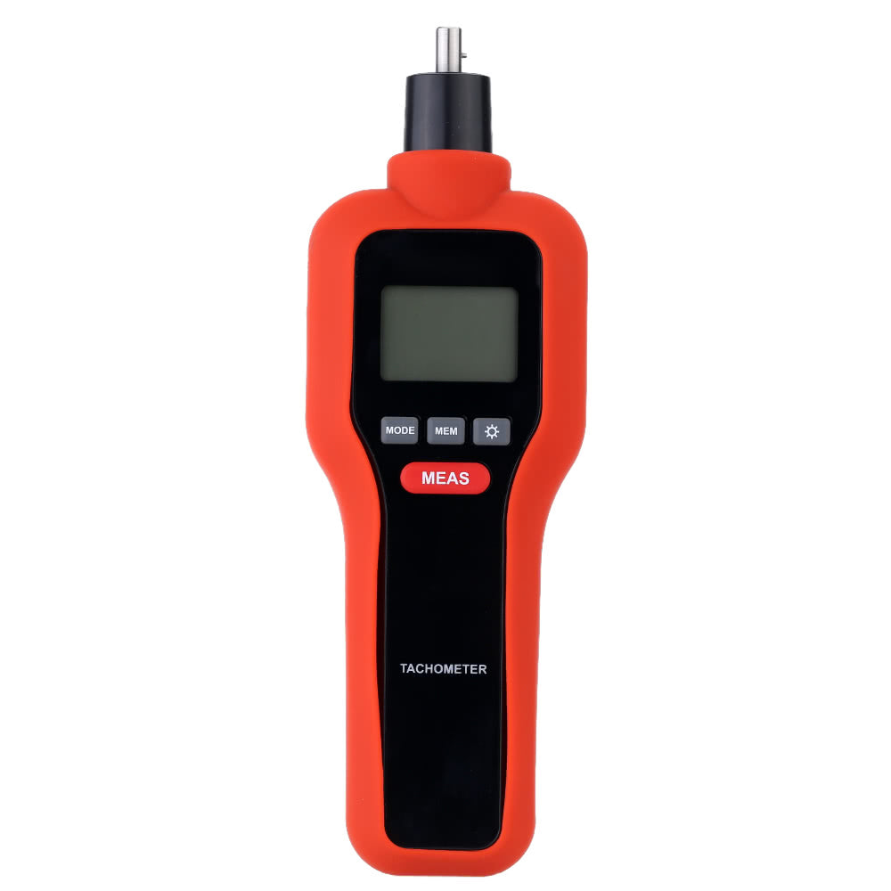 2 in 1 Non-contact & Contact Tach RPM Tester Digital Laser Tachometer