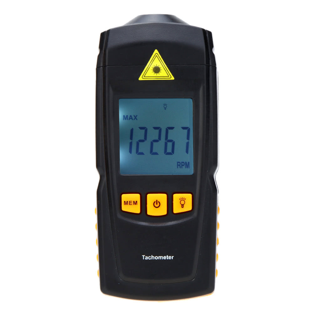 Non-contact GM8905 Digital Laser Tachometer Tach Meter Tester LCD Display Wide Measuring 2.5-99999RPM