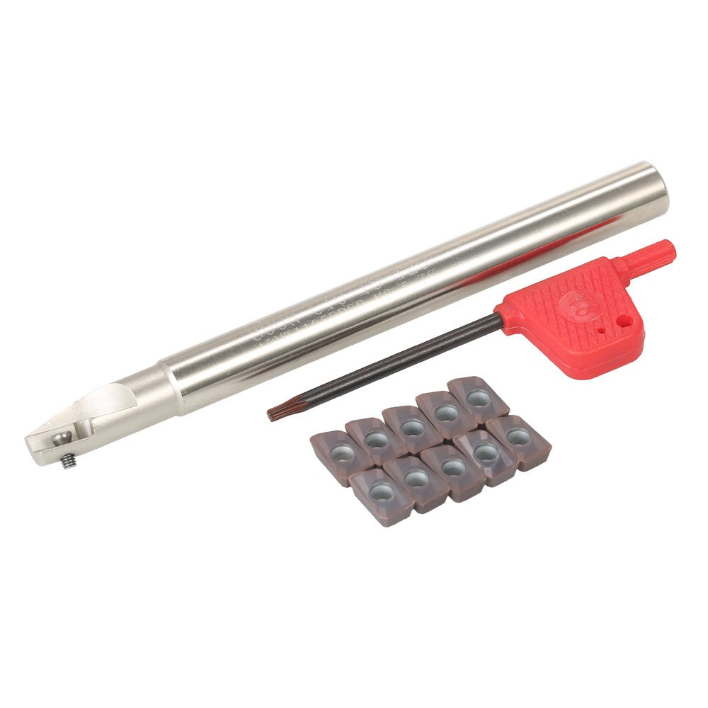 10pcs/box APMT1135PDER+BAP 300R C10-10-120 CNC Holder+T8 Wrench Lathe Milling Tool Carbide Inserts