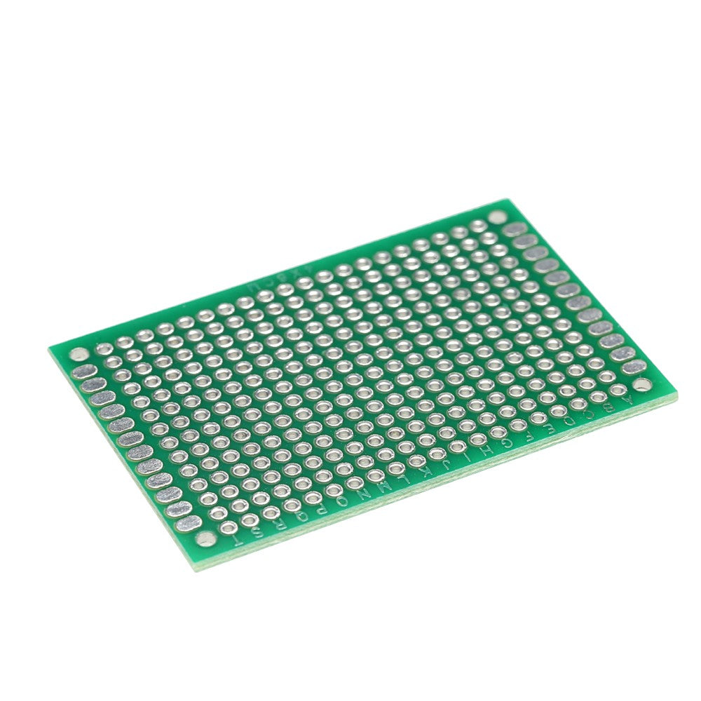 10 PCS 4*6cm Double Side Spray-tin Prototype PCB Board Breadboard Panel