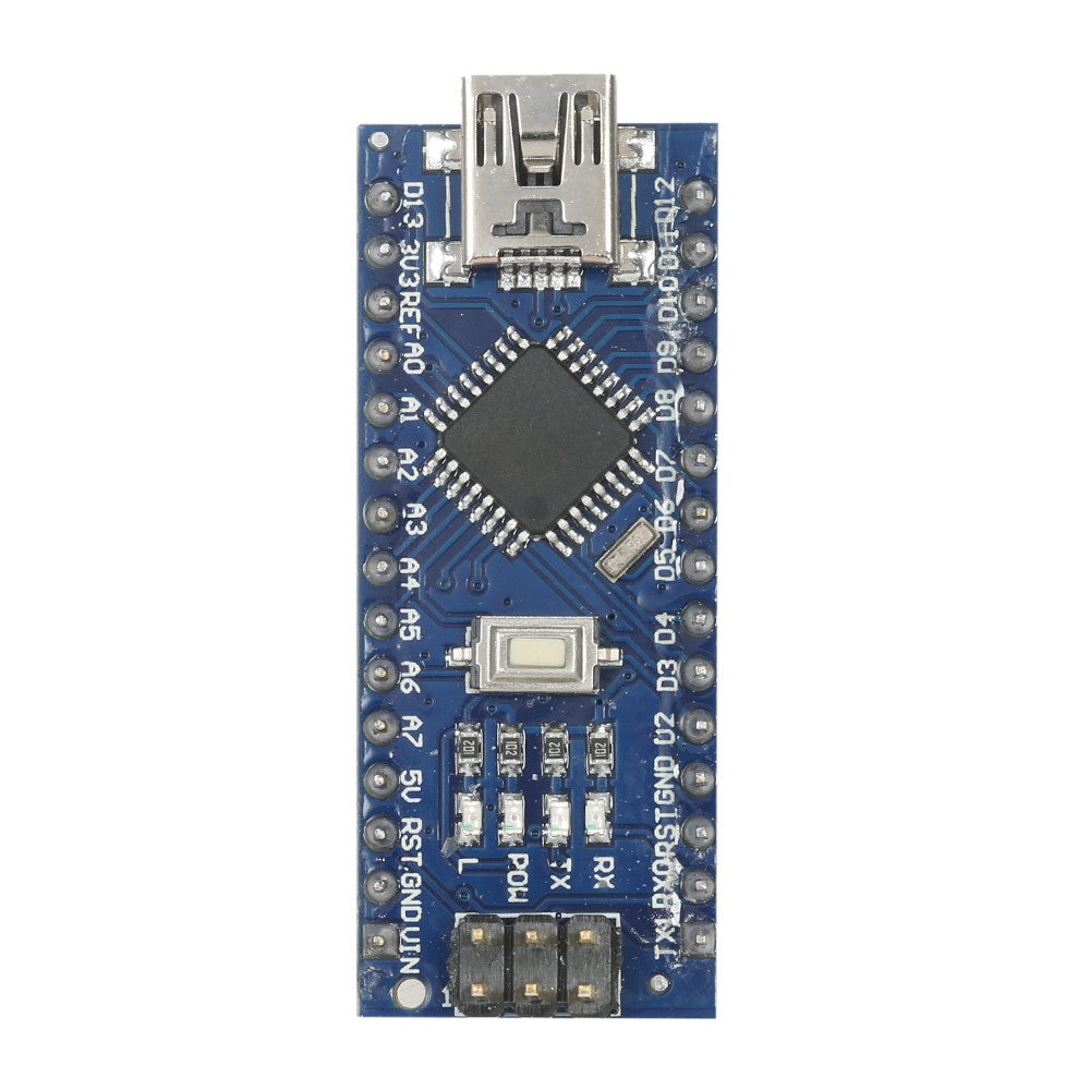 Uniqkart for Arduino NANO I/O Expansion Sensor Shield RED Module + UNO R3 Nano V3.0 ATmega328P Board