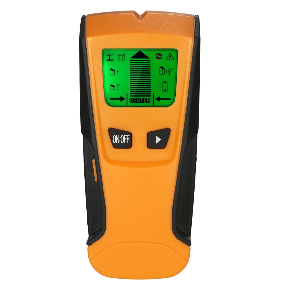 Multi-functional LCD Digital Wall Detector Metal Wood Studs Finder AC Cable Live Wire Scanner