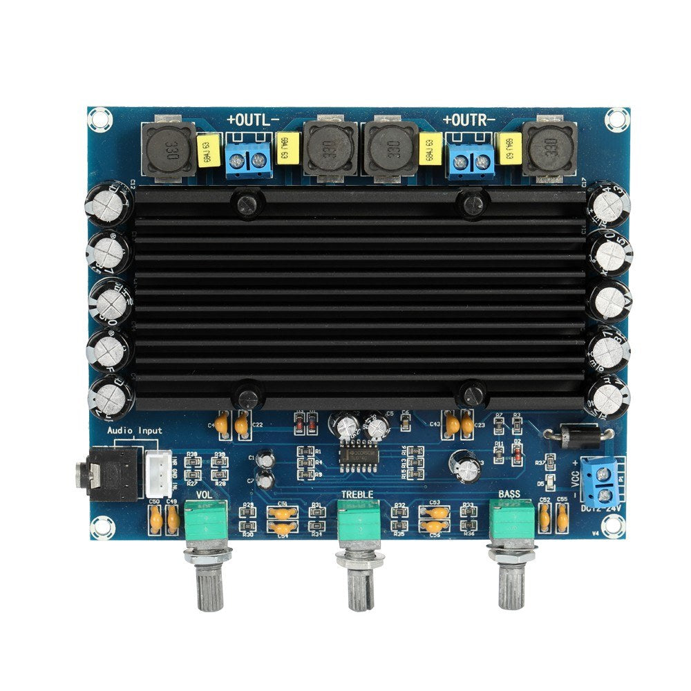 XH-M549 with Tone TPA3116D2 2x150W Digital Audio HIFI Amplifier Board 2.0 Channel