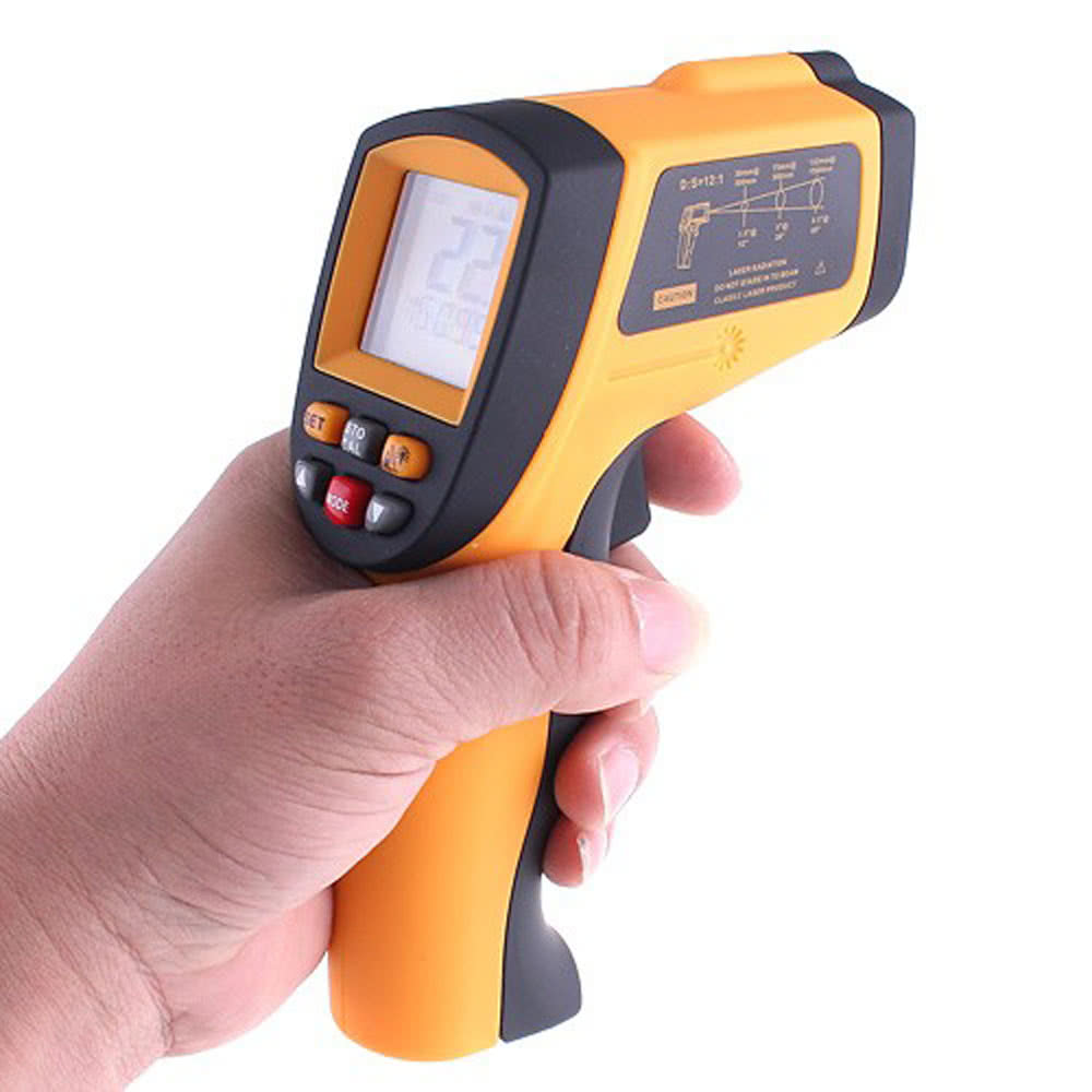 Quality Infrared Thermometer Laser Infrared Thermometer Temperature Gun -58?~ 1652? (-50? ~ 900?)