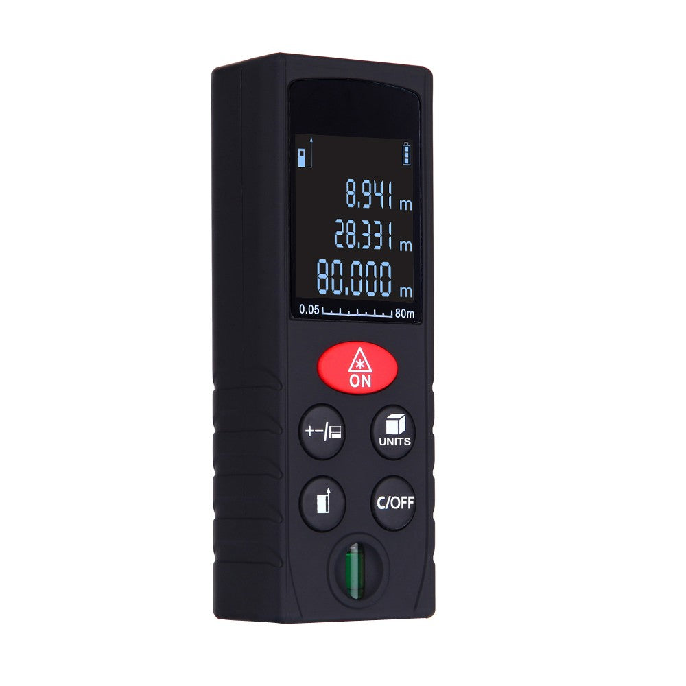 40m/131ft Mini Handheld Digital Laser Distance Meter High Precision Range Finder - e1203-80 40m/131ft