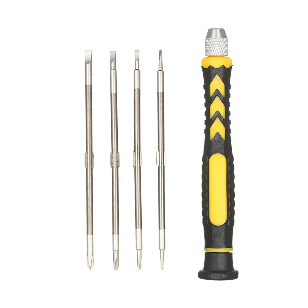 5 in 1 Multi-functional Screwdrivers Set with Magnetic Phillips and Torx Bits Electrical Work Repair Tools Kit - E3295-2