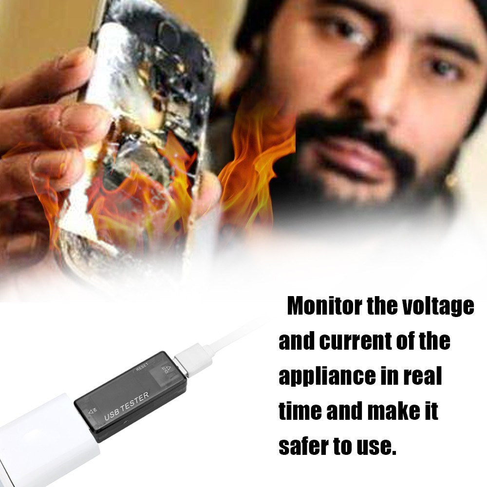 8 in 1 USB Current and Voltmeter Detector Battery Capacity Tester Mobile Power Meter