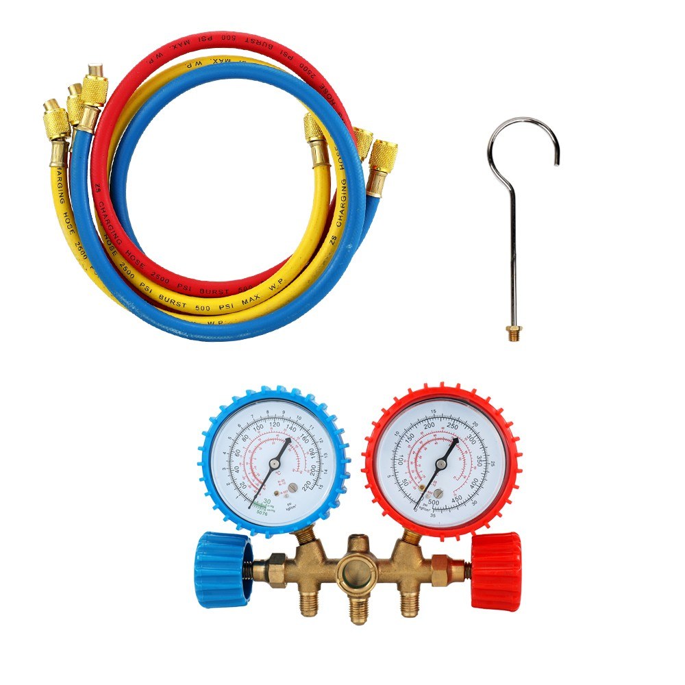 Refrigerant Manifold Gauge Set Air Conditioning Tool