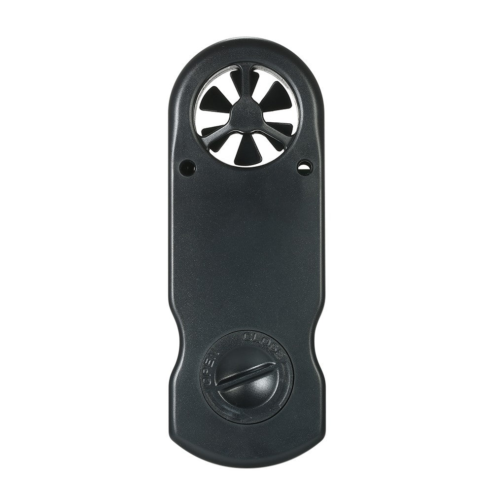 8 in 1 Handheld Digital Anemometer with LCD Backlight - Black