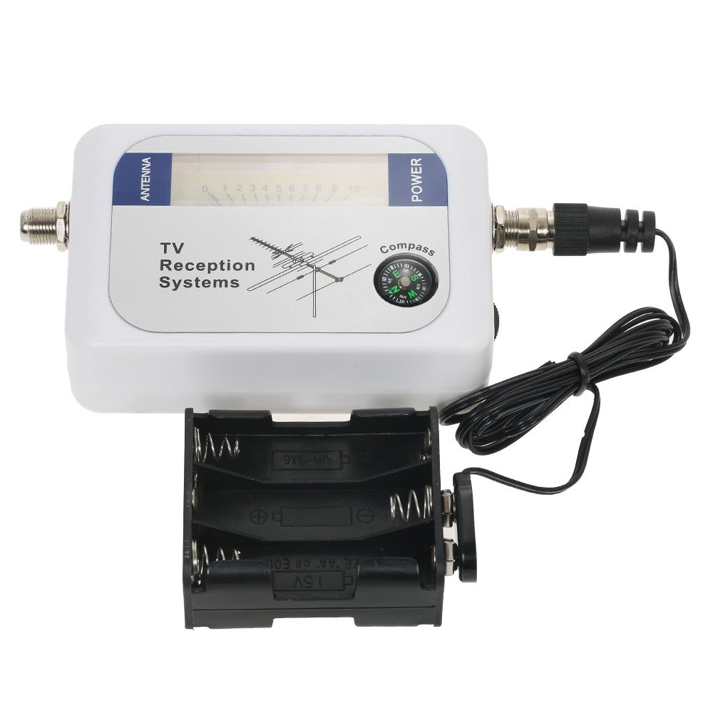 Satellite Signal Finder Satellite Finder TV Antenna Satellite Signal Finder Meter with Compass