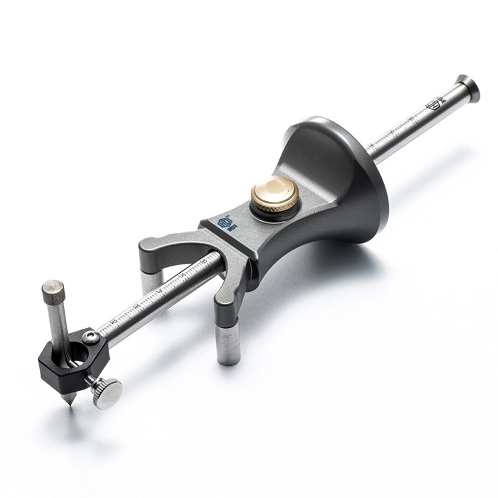 Woodworking Linear Arc Dual-purpose Scriber - Silver