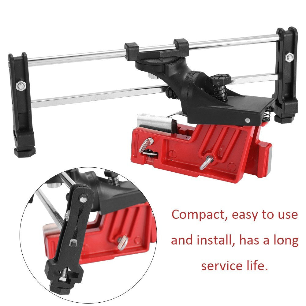 Manual Saw Chain Filing Guide Lawn Mower Chainsaw Guide Sharpener Grinding Guide