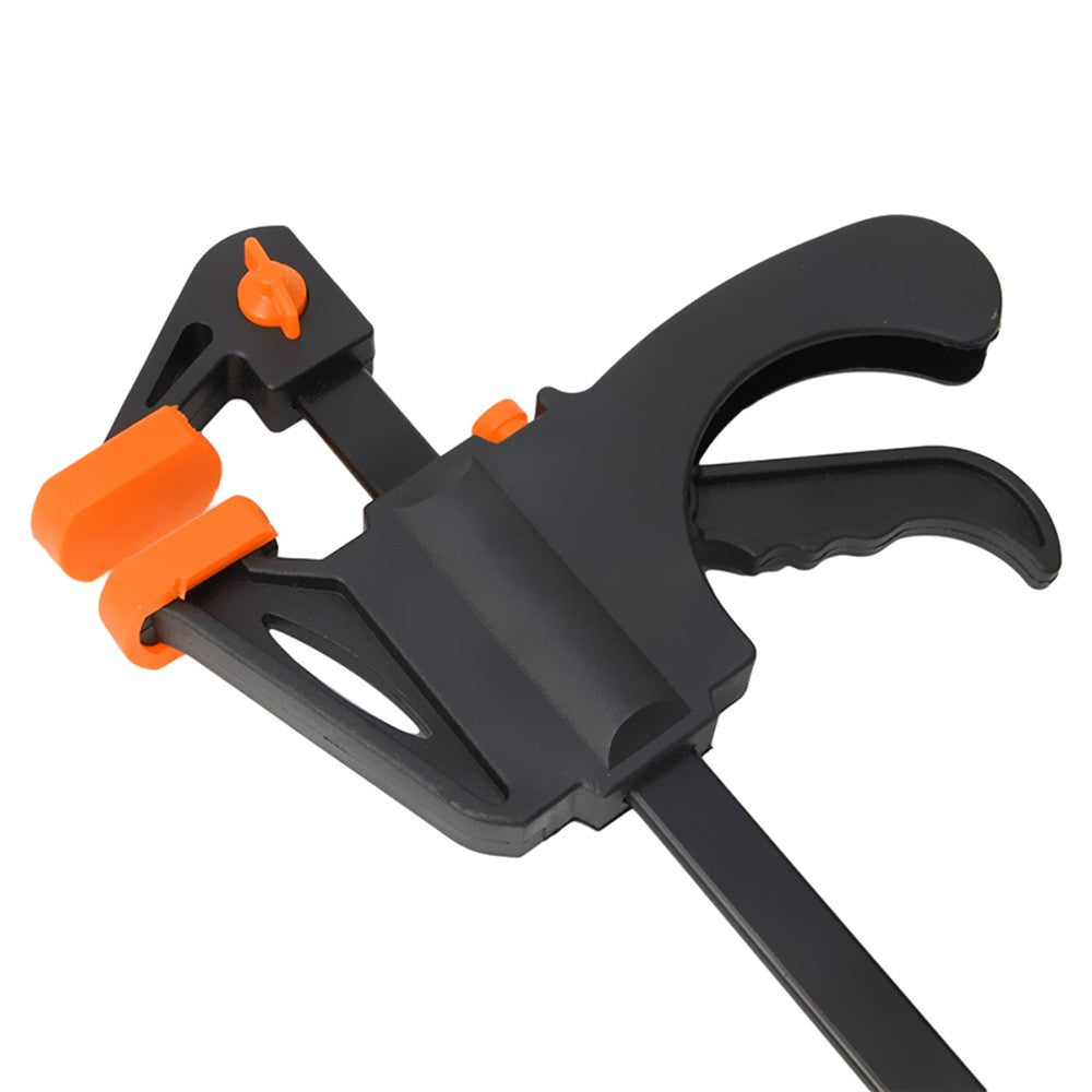 8 Inch Woodworking Bar Fast F Clamping Grip Quick Ratchet Release Squeeze Carpentry Wood Trigger Clamps Plate Hand Ratchet Bar Tool Clip