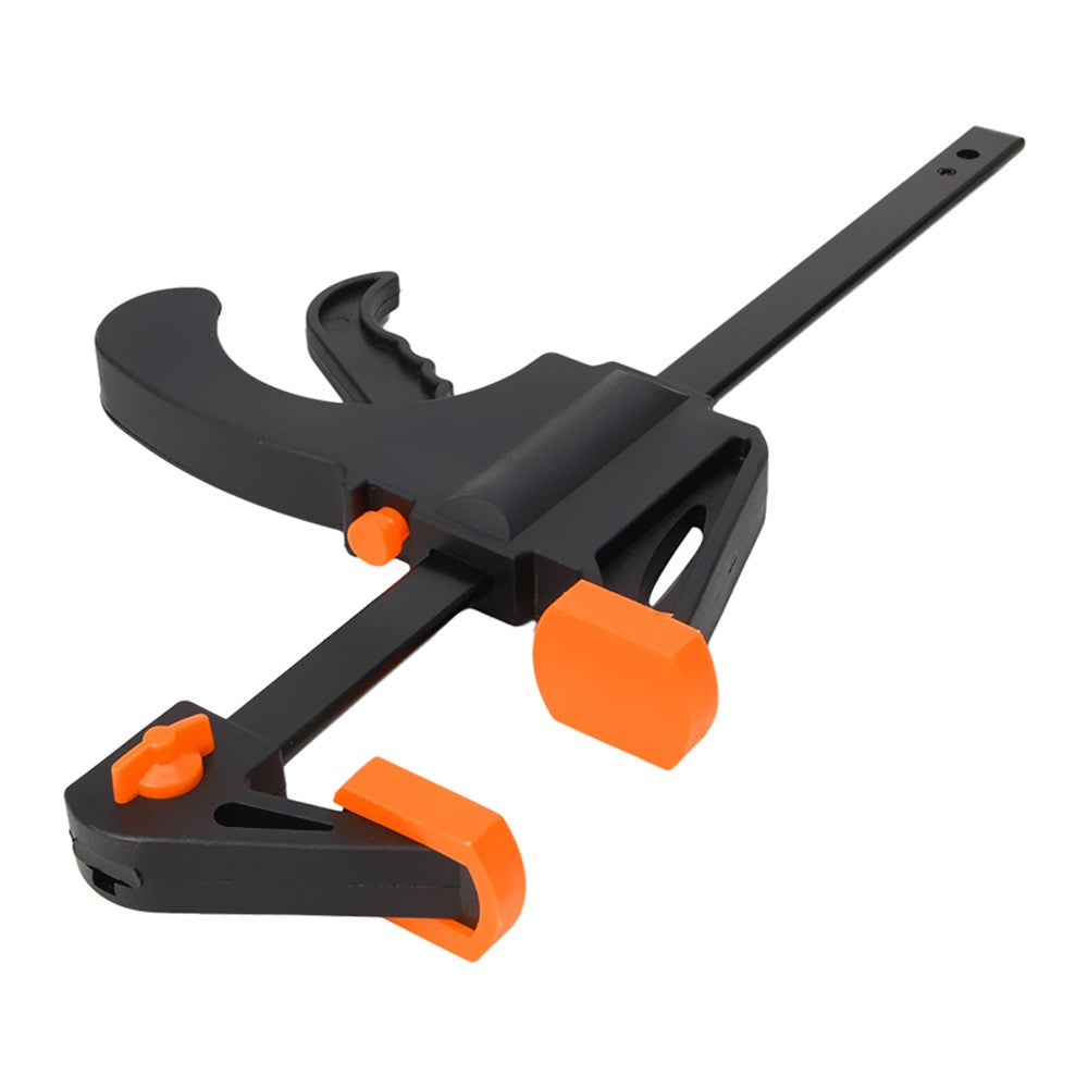 8 Inch Woodworking Bar Fast F Clamping Grip Quick Ratchet Release Squeeze Carpentry Wood Trigger Clamps Plate Hand Ratchet Bar Tool Clip