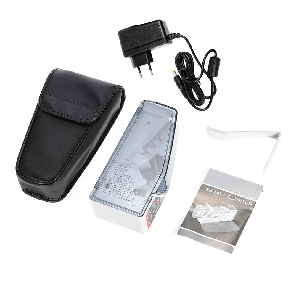 Portable Mini Handy Money Currency Counter Cash Bill Counting Machine Financial Equipment - EU Plug