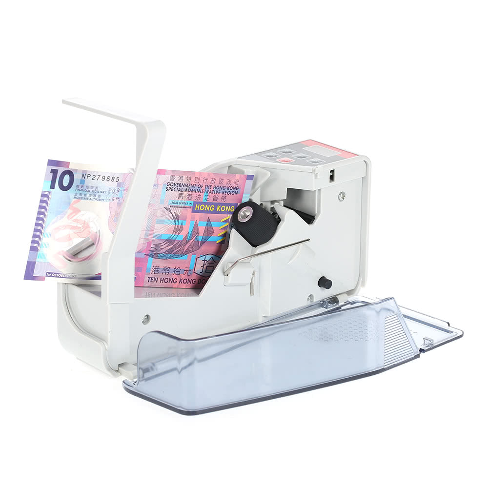 Portable Mini Handy Money Currency Counter Cash Bill Counting Machine Financial Equipment - EU Plug