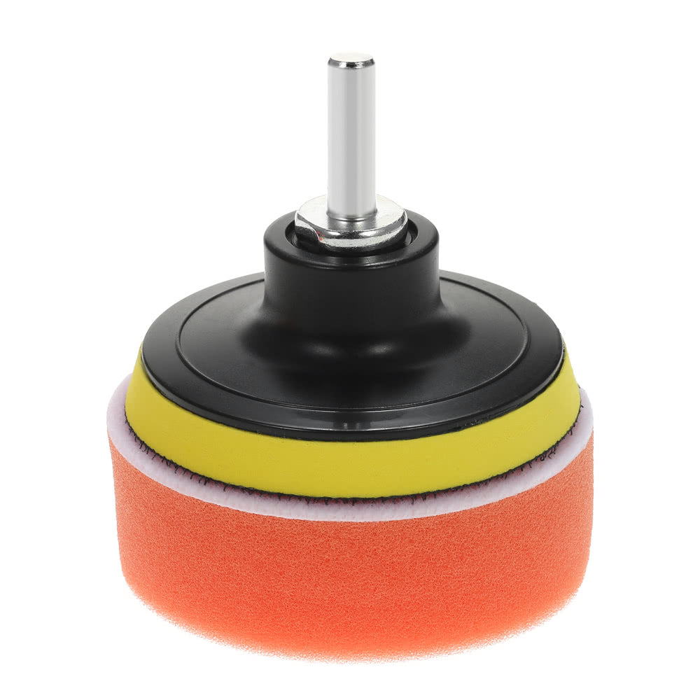 19PCS 3inch 80mm Car Polishing Pads Waxing Foam Buffing Pad Sponge Kit Set for Car Polisher Buffer Waxer Sander Polishing Waxing Sealing Glaze