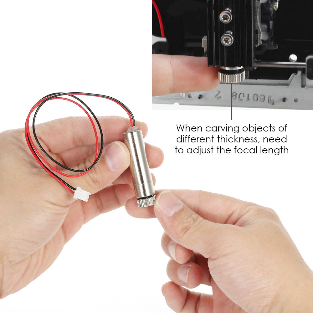 1000mW 405nm Violet Light Laser Head Engraver Accessory for DIY Carving Engraving Machine