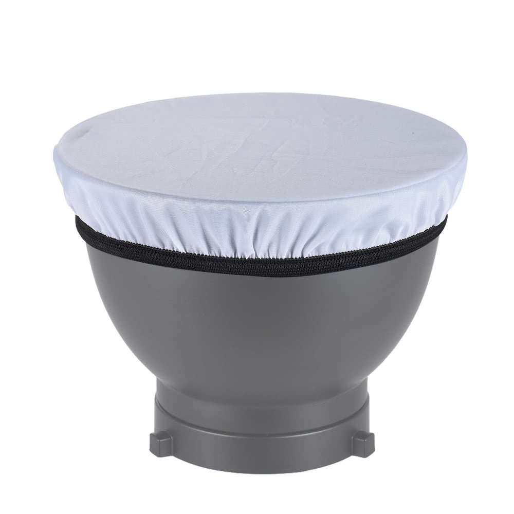180mm/7-inch Photography Light Soft Diffuser Cloth for 7" 180mm Standard Studio Strobe Reflector - White
