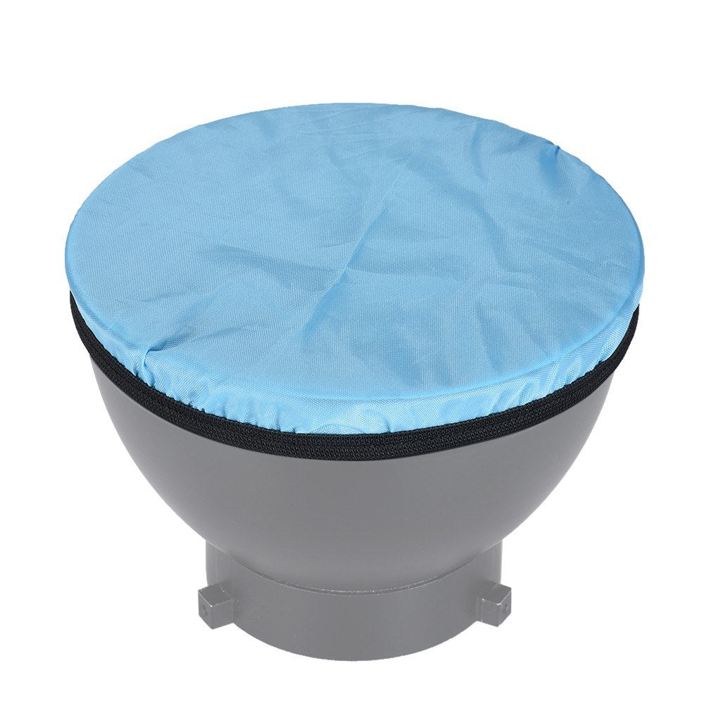 180mm/7-inch Photography Light Soft Diffuser Cloth for 7" 180mm Standard Studio Strobe Reflector - Blue