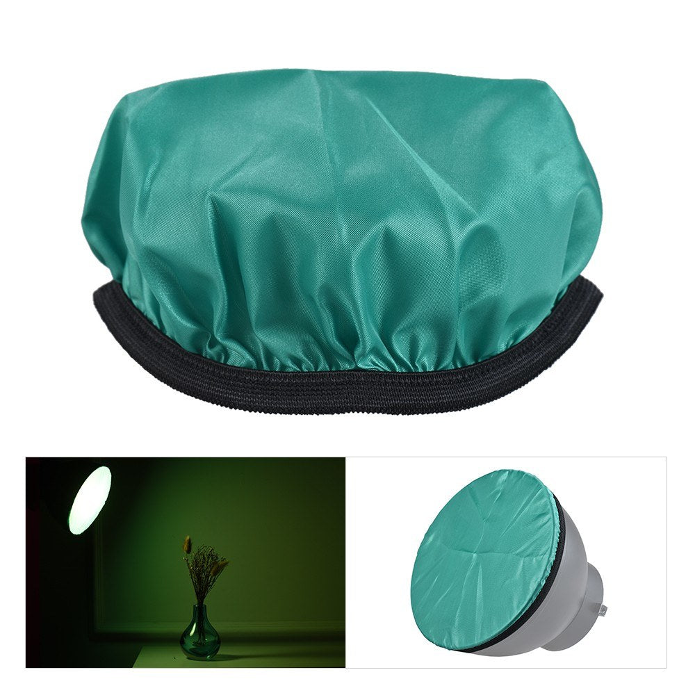 180mm/7-inch Photography Light Soft Diffuser Cloth for 7" 180mm Standard Studio Strobe Reflector - Green