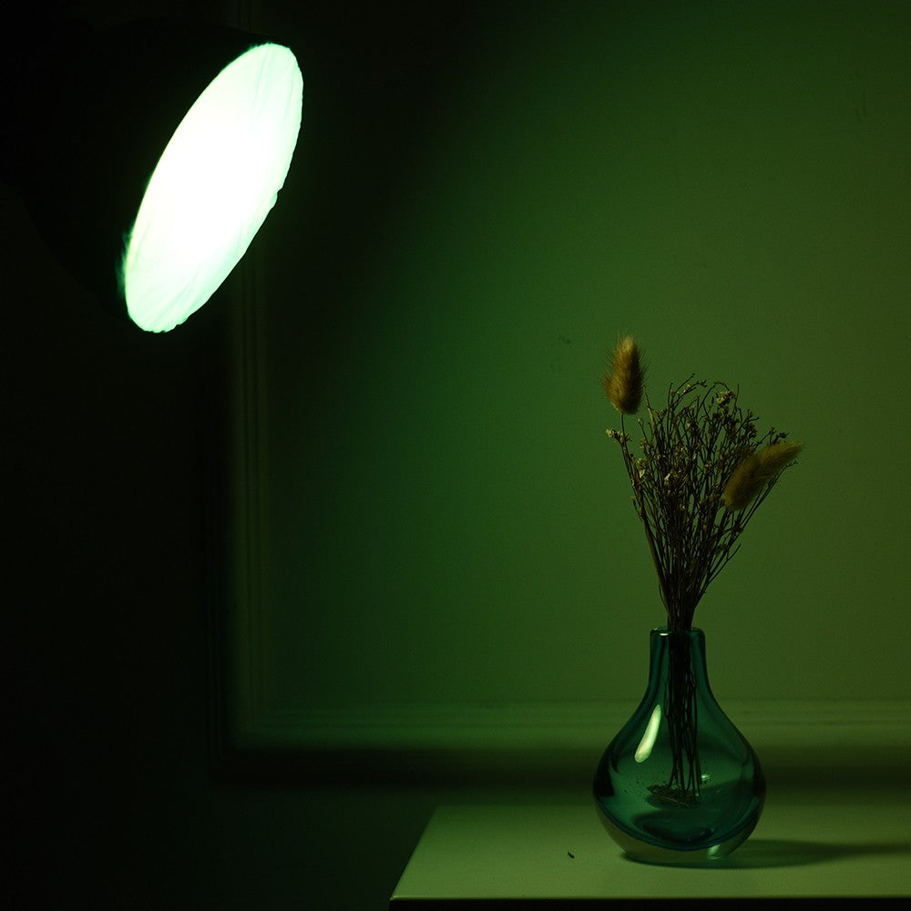 180mm/7-inch Photography Light Soft Diffuser Cloth for 7" 180mm Standard Studio Strobe Reflector - Green