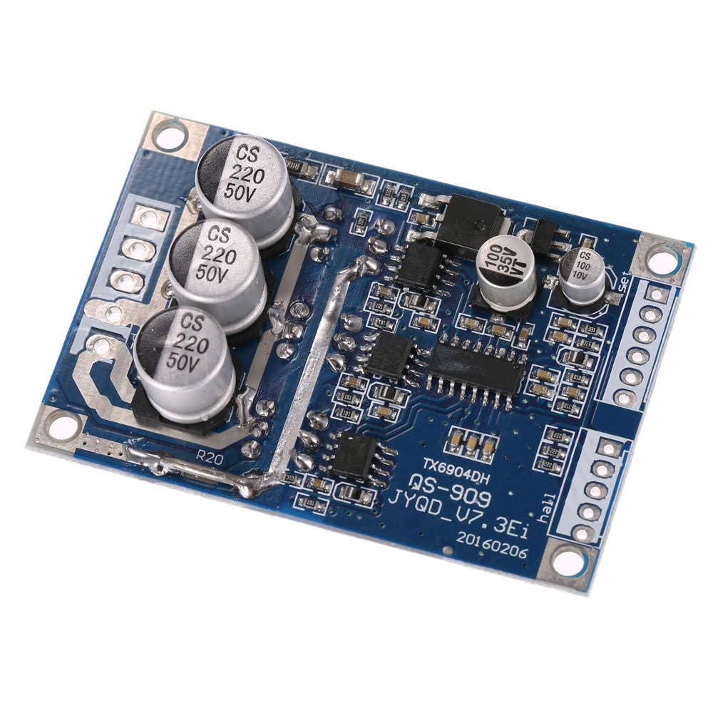 DC 12V-36V 500W Brushless Motor Controller Hall Motor Balanced Car Driver Board
