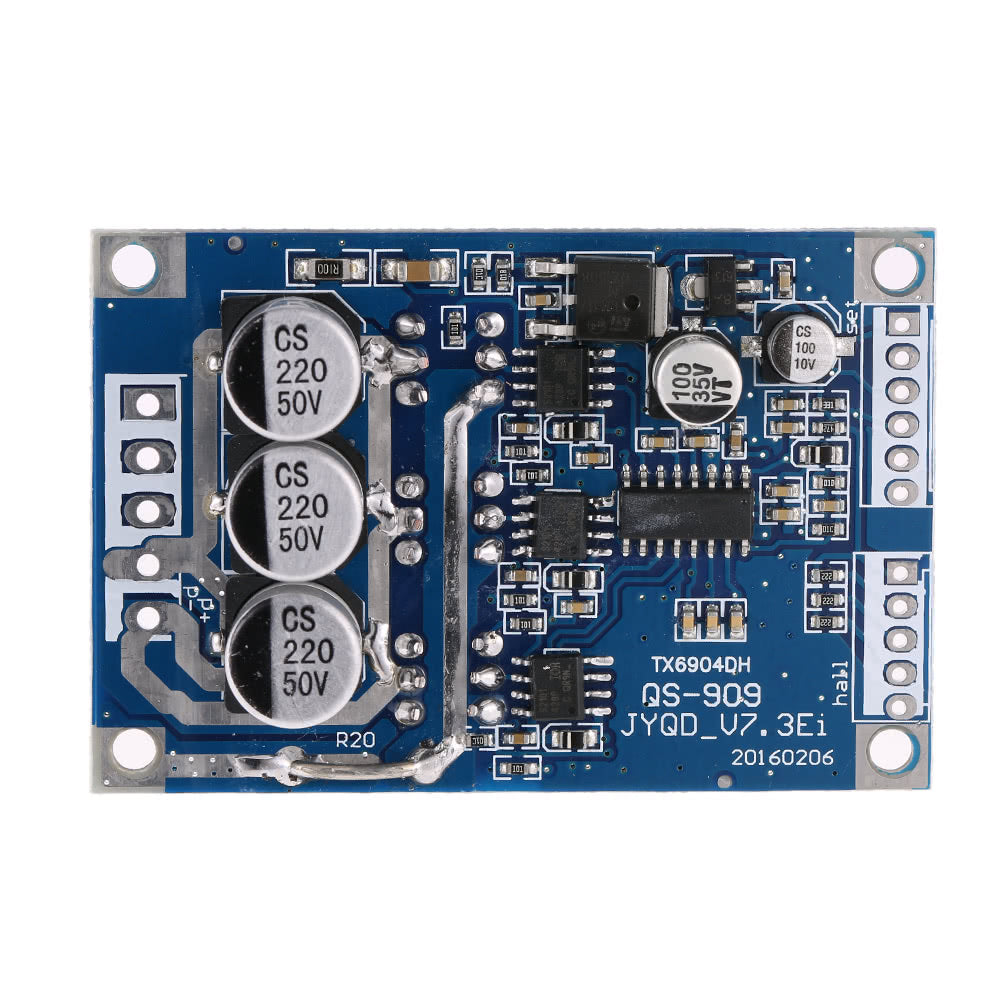 DC 12V-36V 500W Brushless Motor Controller Hall Motor Balanced Car Driver Board