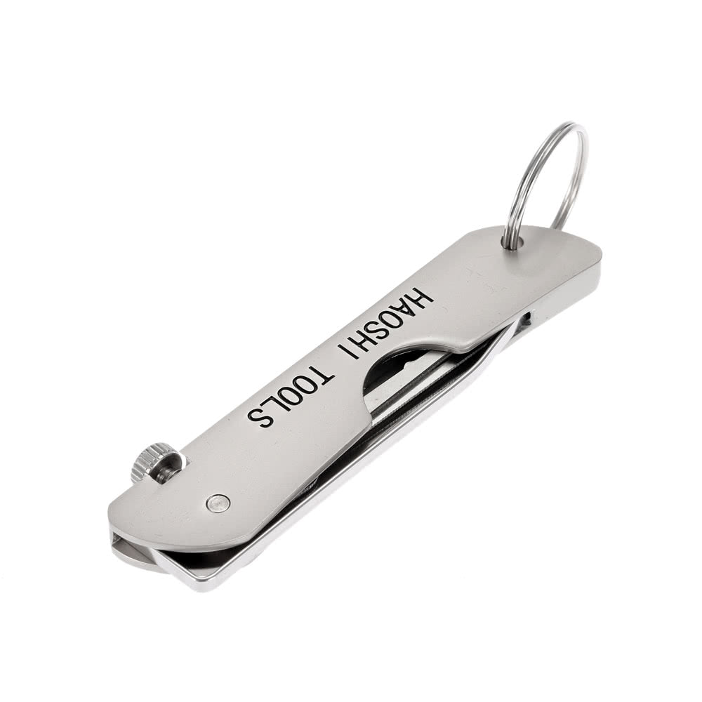 Portable Foldable Stainless Steel Door Lock Pick Opener Set Locksmith Tool