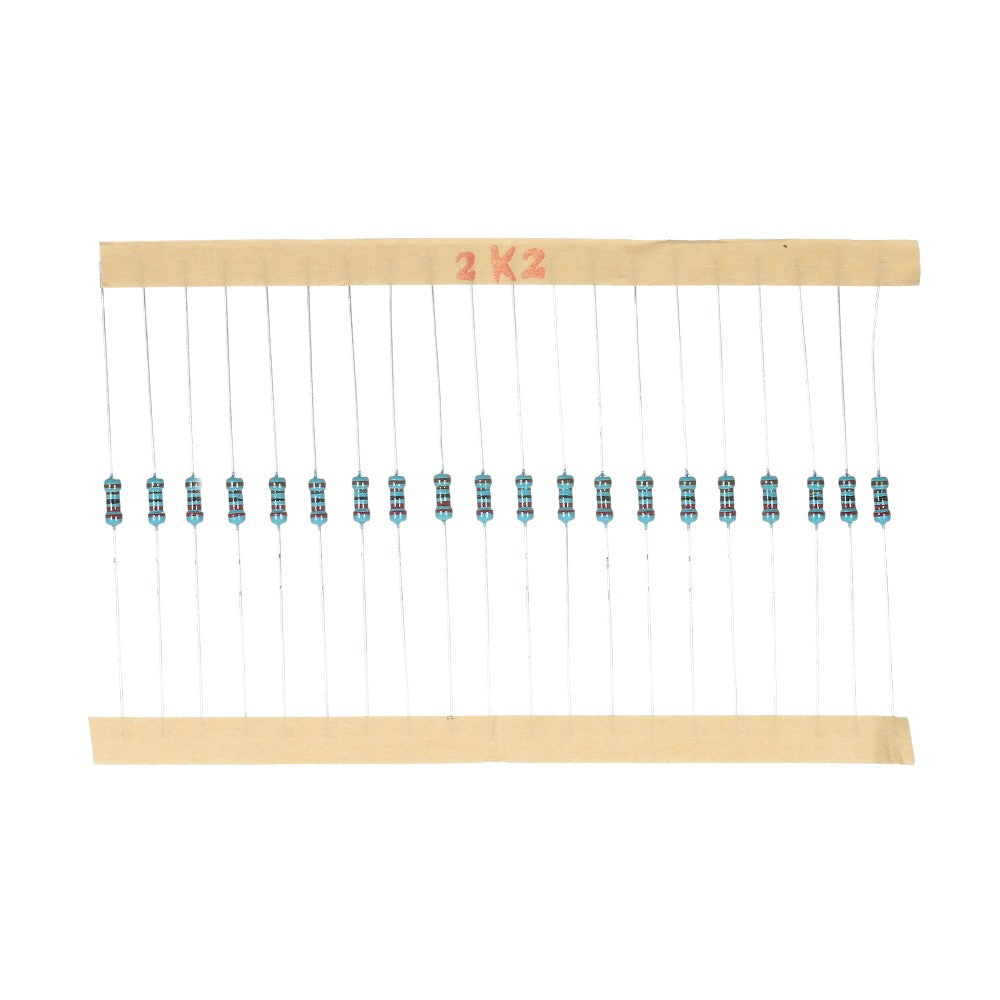 3120pcs 156 Values 1 ohm to 10M ohm 1/4W 1% Metal Film Resistors Assortment Kit Electronic Components