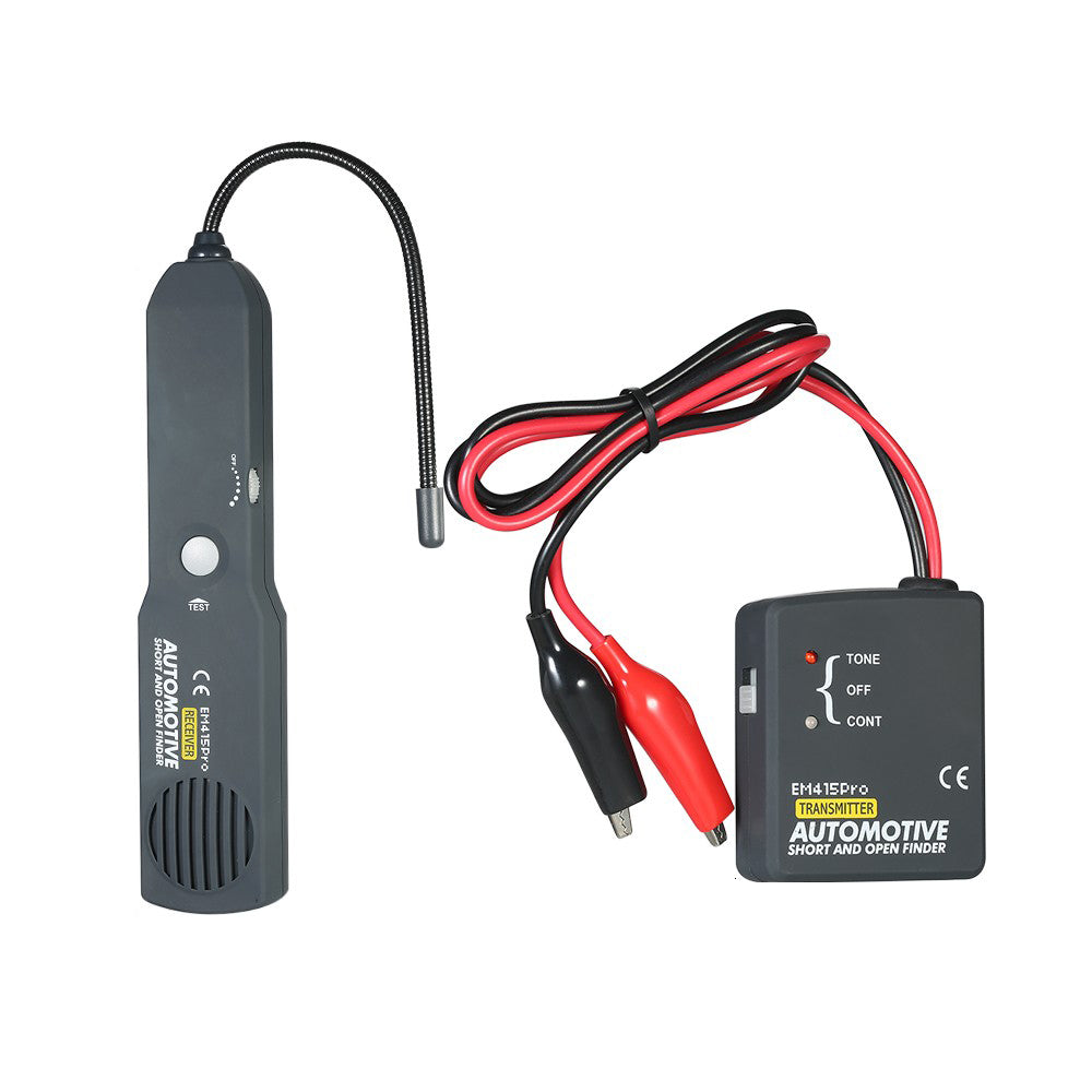 Automotive Cable Wire Tracker Short & Open Circuit Finder Tester Vehicle Repair Diagnostic Tool - Grey