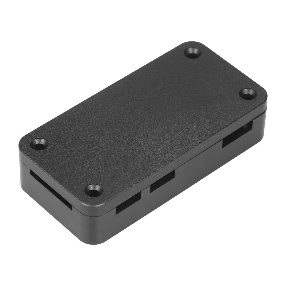 Aluminum Alloy Metal Case Protective Shell Cover Box for Raspberry Pi Zero - Black