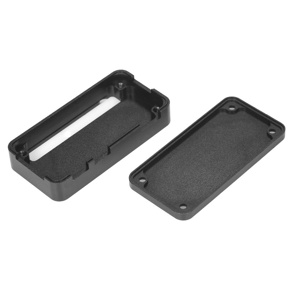 Aluminum Alloy Metal Case Protective Shell Cover Box for Raspberry Pi Zero - Black