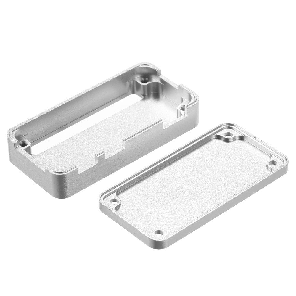 Aluminum Alloy Metal Case Protective Shell Cover Box for Raspberry Pi Zero - Silver