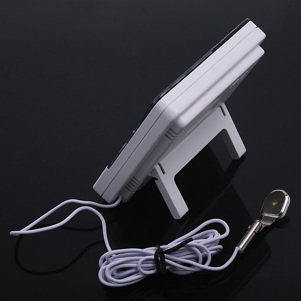 HTC-2 TEMP&Humidity Clock Accurate Clock - White