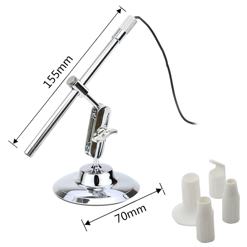 Digital USB Microscope Inspection Magnifier Waterproof Camera Built-in 8-LED Lights with Advanced CMOS Sensor 10X-200X Magnification