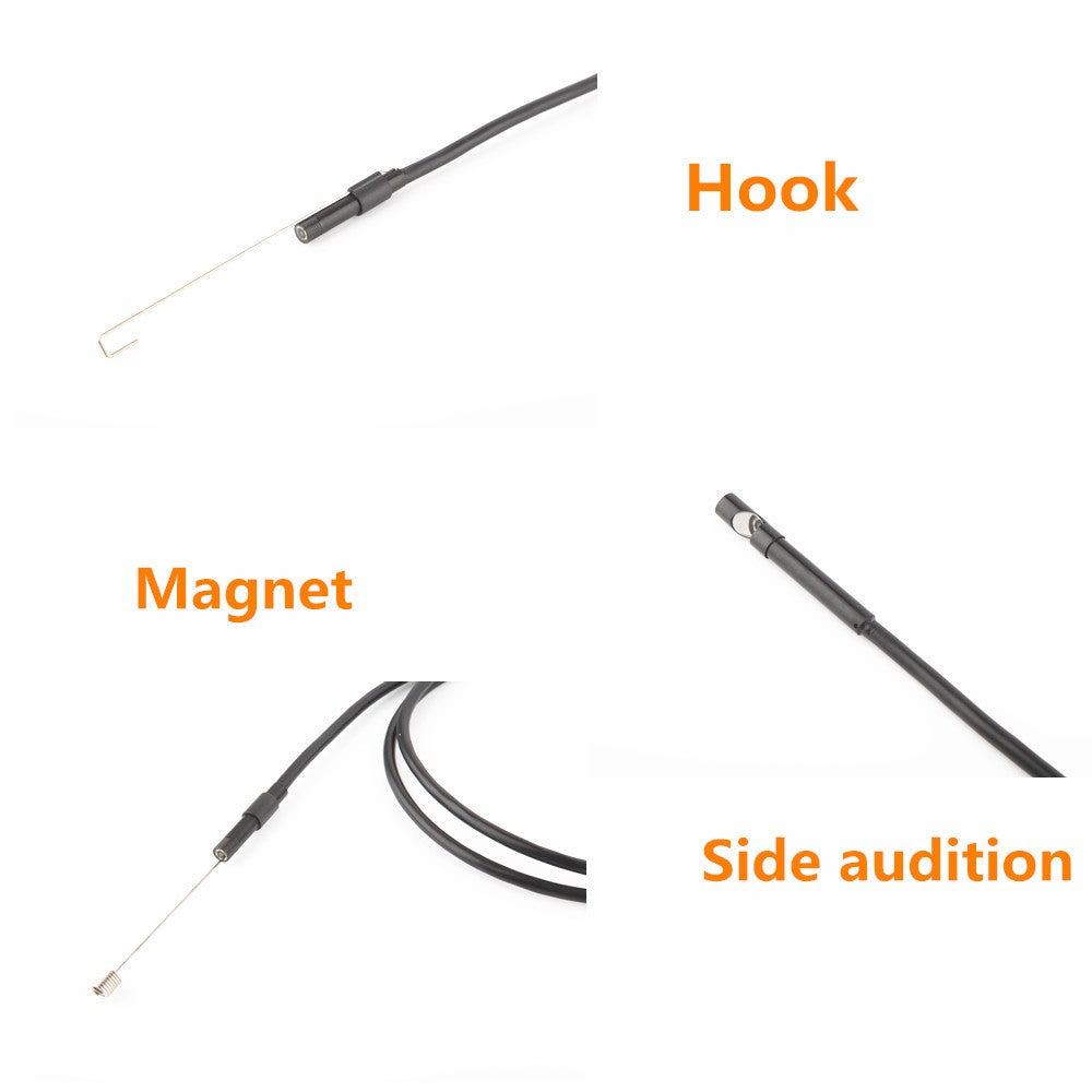 Wireless Waterproof USB Port 8mm Visual Lens Mini Camera Wifi Portable Inspection Cam for Android Phone - 1.5m