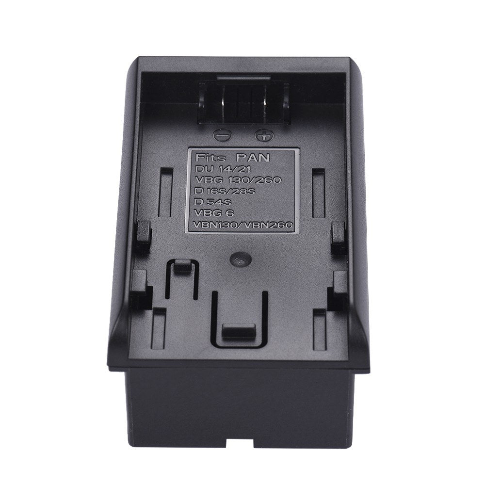 Battery Pack Case Holder Replace F950/F750/F550 NP-F Series for DSLR Camera - Pana. to NP-F Series Battery Converter