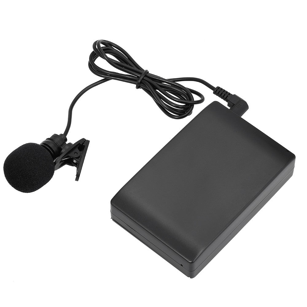 Mini Clip-on Wireless FM Microphone Voice Amplifier