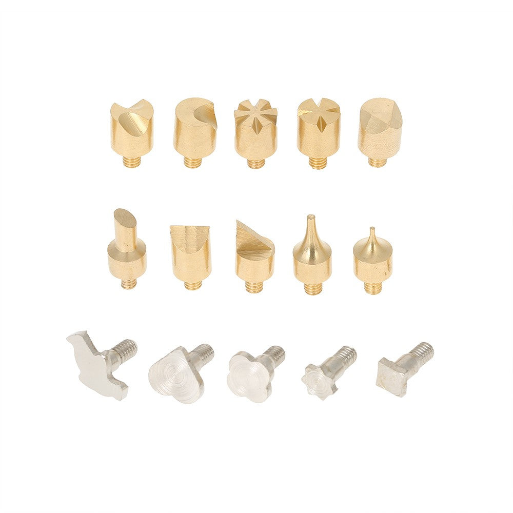 28PCS 60W Electric Adjustable Temperature Welding Soldering Iron Kit Carving Pyrography Tool Soldering Pen Set - US Plug