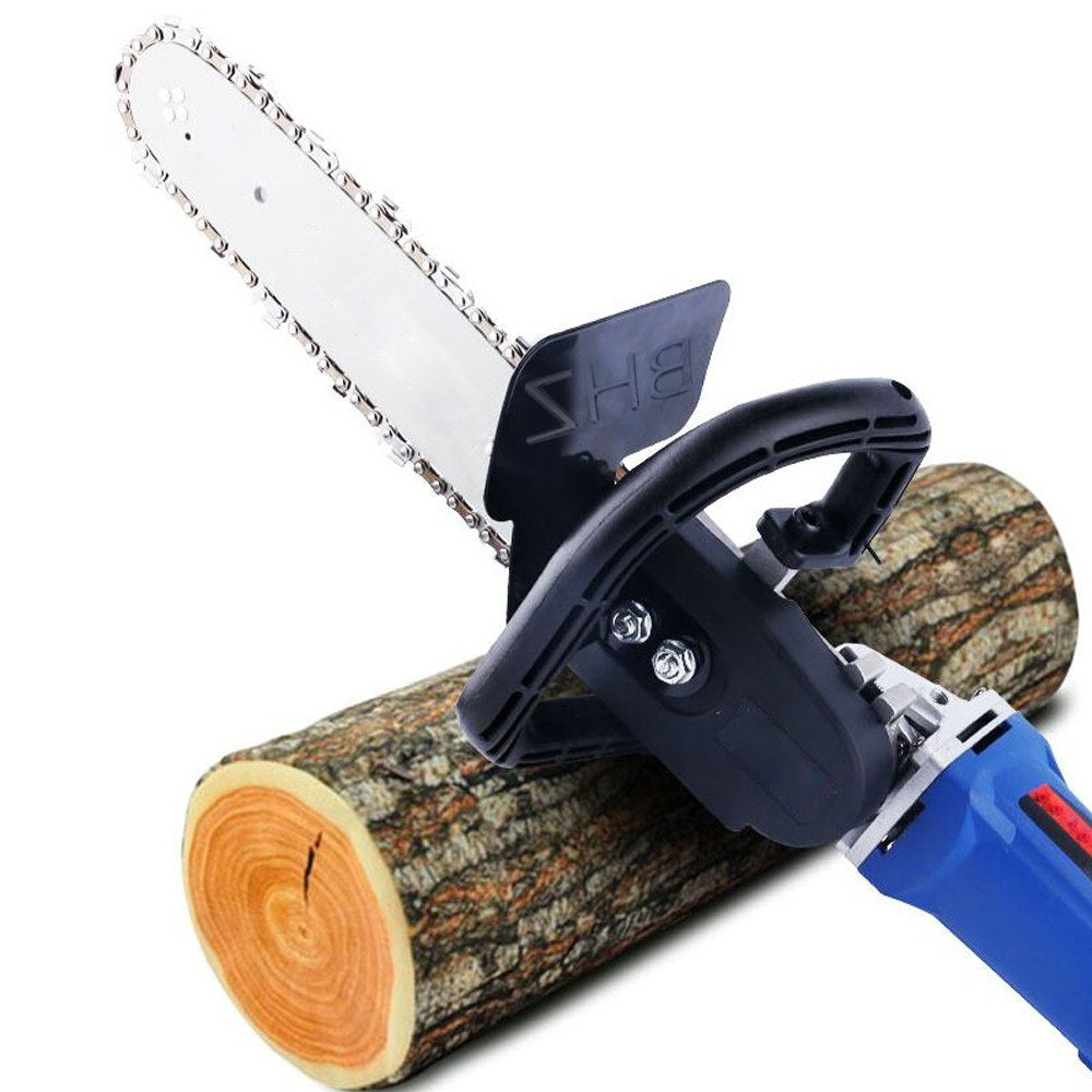 Multifunction DIY 11.5" Chainsaw Bracket Tree Felling Saw - Silver/Black