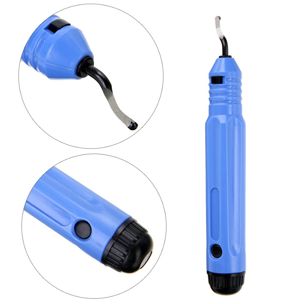 NB1100 Portable Handheld Burr Trimming Cutter Deburring Tool Edge Removing Tools with 10pcs BS1010 Blade