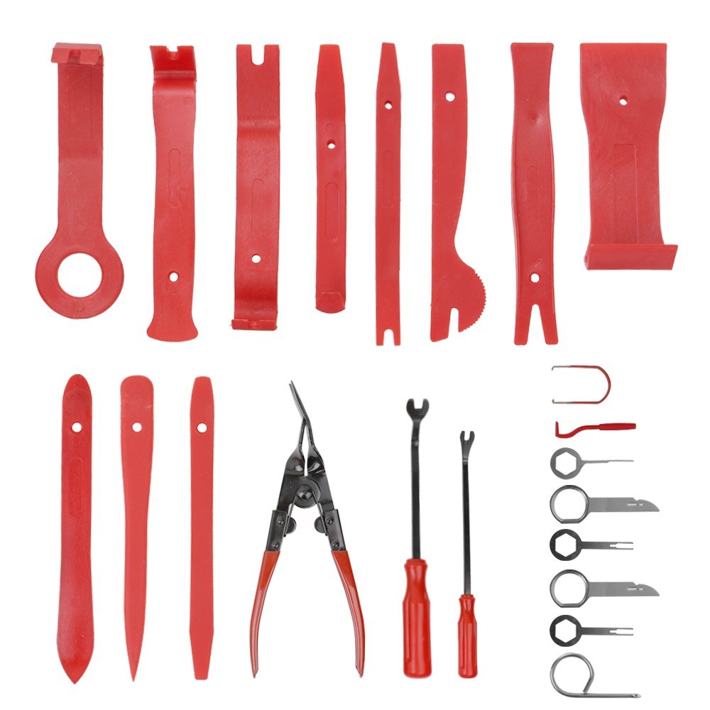 22Pcs Auto Car Audio Radio DIY Pc Demolition Installation Pry Tool Repair Hand Tool Kit