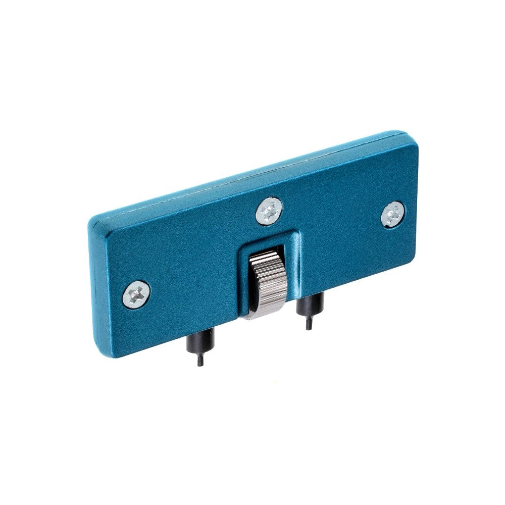 Adjustable Watch Opener Wrench Back Case Battery Remover Screw Wrench Repair Watchmaker Tool - Blue