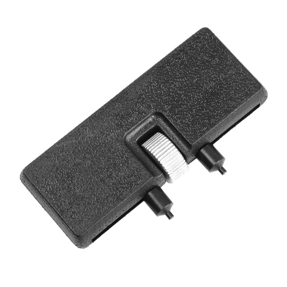 Adjustable Watch Opener Wrench Back Case Battery Remover Screw Wrench Repair Watchmaker Tool - Black